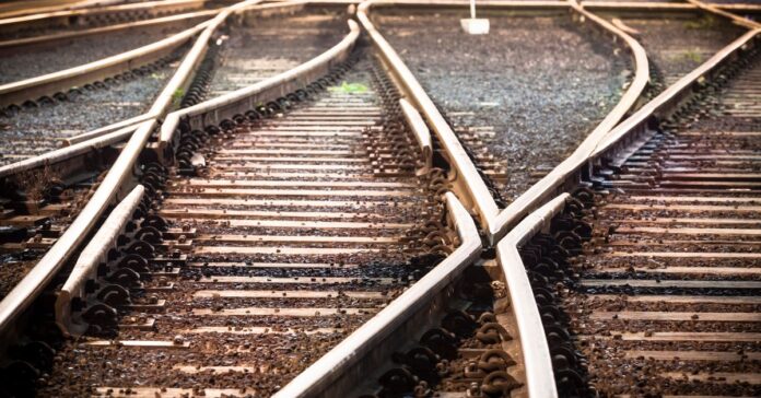 Nagpur Diamond Crossing in Indian Railways