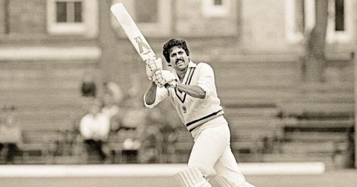 Kapil Dev scoring 175 runs with the mongoose bat in the 1983 World Cup match against Zimbabwe