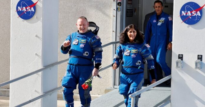 NASA astronaut Sunita Williams and Butch Wilmore