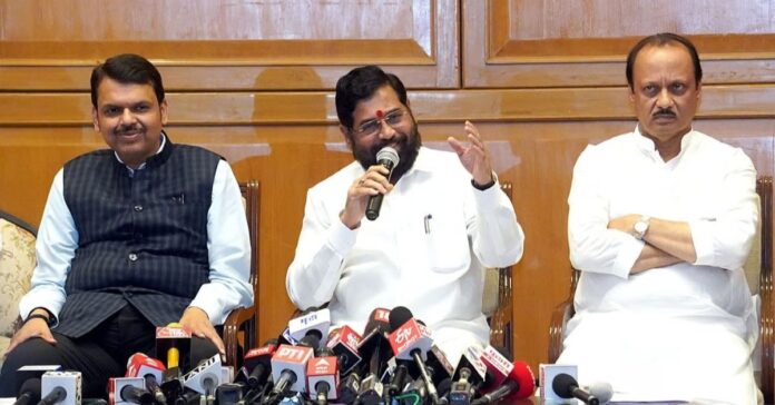 Maharashtra Chief Minister Eknath Shinde speaking about Ladki Bahin Yojna